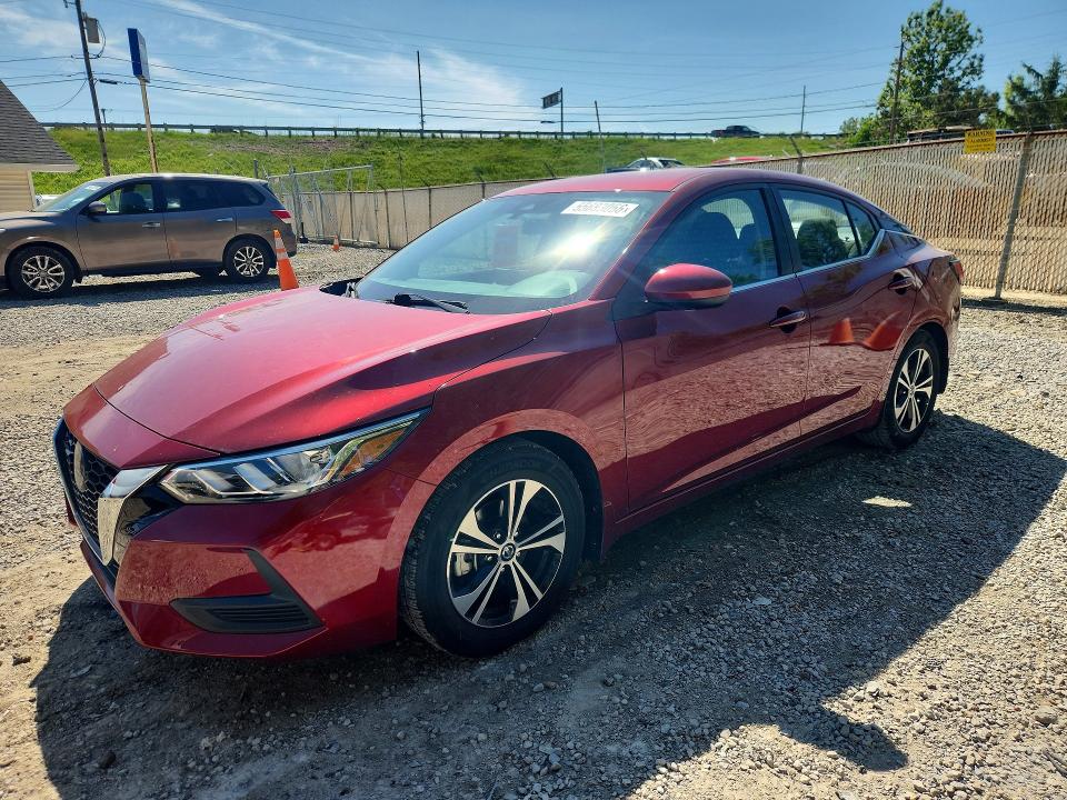 2021 Nissan Sentra მანქანა იყიდება აუქციონზე, vin: 3N1AB8CV0MY254407, აუქციონის ნომერი: 55693056