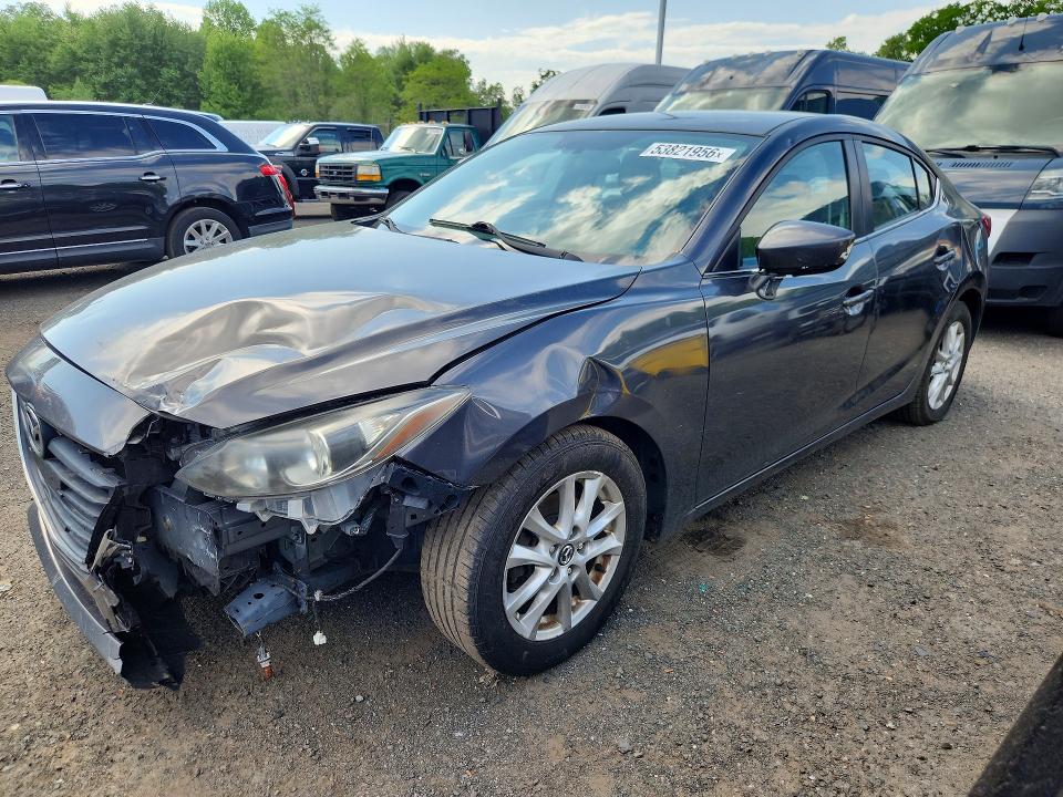 Продажа на аукционе авто 2016 Mazda 3, vin: JM1BM1U75G1333776, номер лота: 53821956