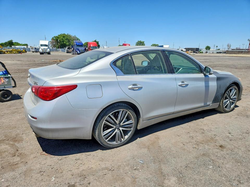 Продажа на аукционе авто 2015 Infiniti Q50, vin: JN1BV7ARXFM407747, номер лота: 53649286