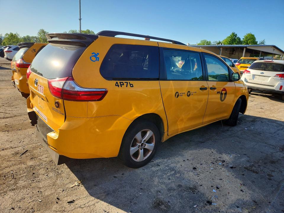 Aukcja sprzedaży 2016 Toyota Sienna, vin: 5TDKK3DC6GS760336, numer aukcji: 55366596
