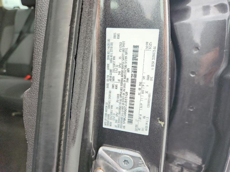 Aukcja sprzedaży 2018 Ford Escape, vin: 1FMCU0GD7JUB51160, numer aukcji: 55387136