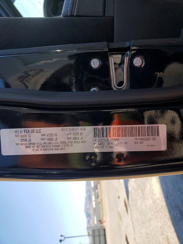 Aukcja sprzedaży 2018 Dodge Charger Srt Hellcat, vin: 2C3CDXL98JH289098, numer aukcji: 87029155