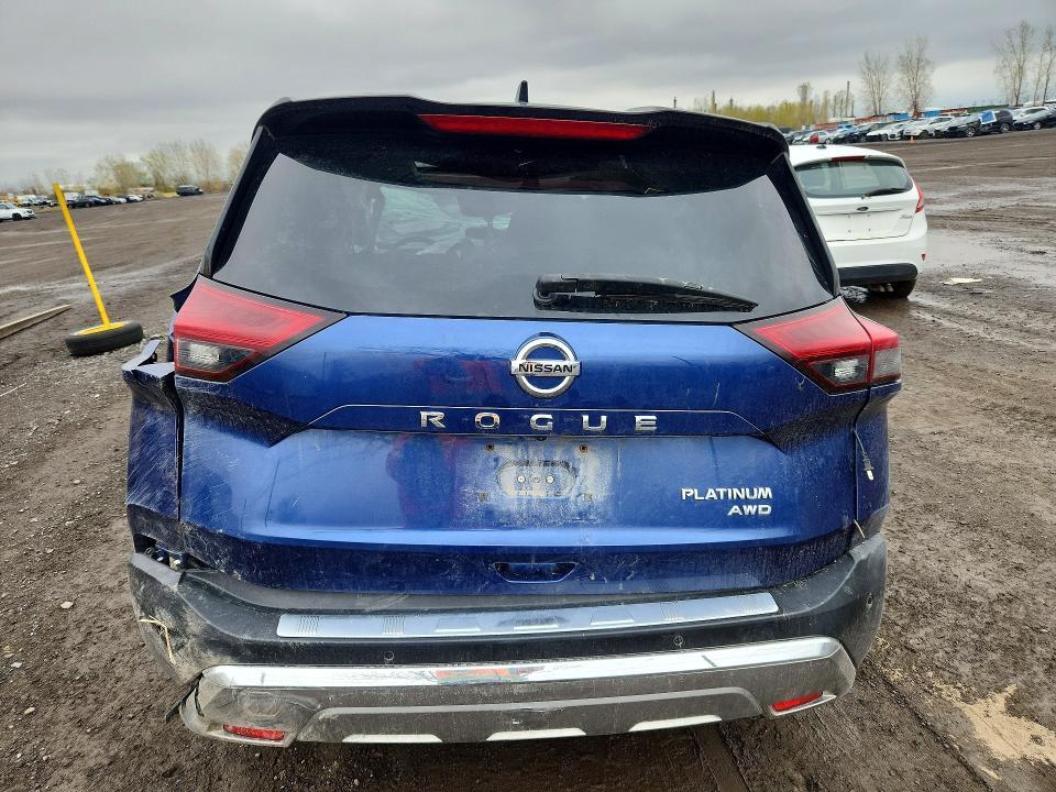 53255206 :رقم المزاد ، JN8AT3DDXMW304406 vin ، 2021 Nissan Rogue مزاد بيع