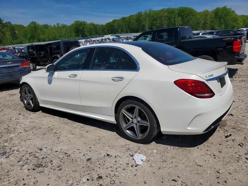 53195346 :رقم المزاد ، 55SWF4KB5GU099942 vin ، 2016 Mercedes-benz C مزاد بيع