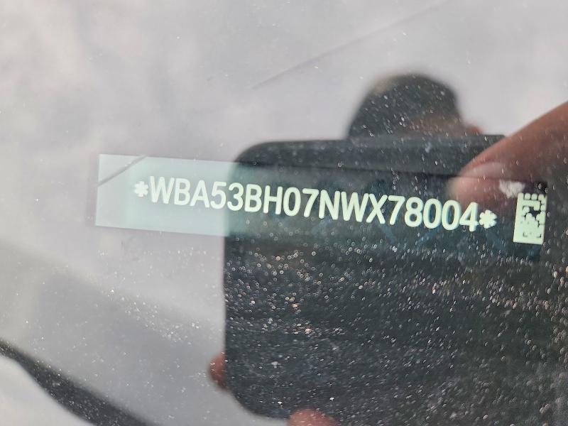 Продажа на аукционе авто 2022 Bmw 530, vin: WBA53BH07NWX78004, номер лота: 54313216