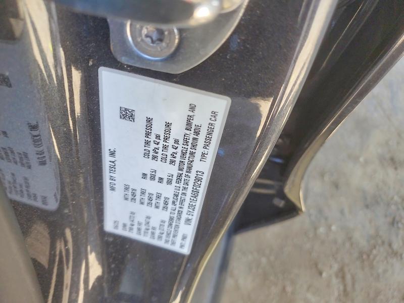 2025 Tesla Model 3 მანქანა იყიდება აუქციონზე, vin: 5YJ3E1EA6SF029013, აუქციონის ნომერი: 55196936
