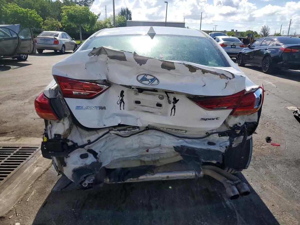 Продаж на аукціоні авто 2018 Hyundai Elantra, vin: KMHD04LB7JU543874, номер лоту: 54195606