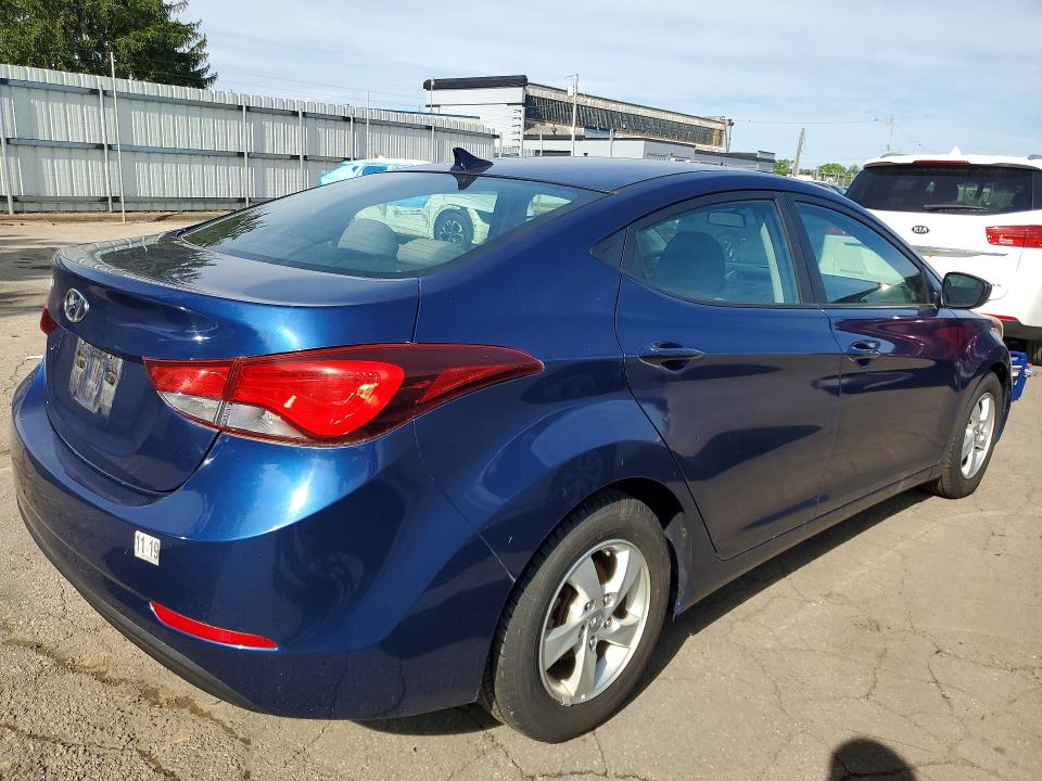 55231926 :رقم المزاد ، 5NPDH4AE4FH583180 vin ، 2015 Hyundai Elantra مزاد بيع