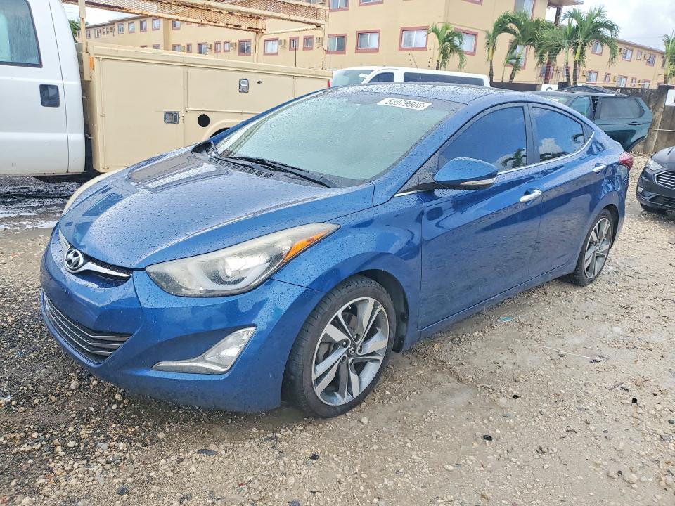 Aukcja sprzedaży 2015 Hyundai Elantra, vin: KMHDH4AE9FU224666, numer aukcji: 53979606