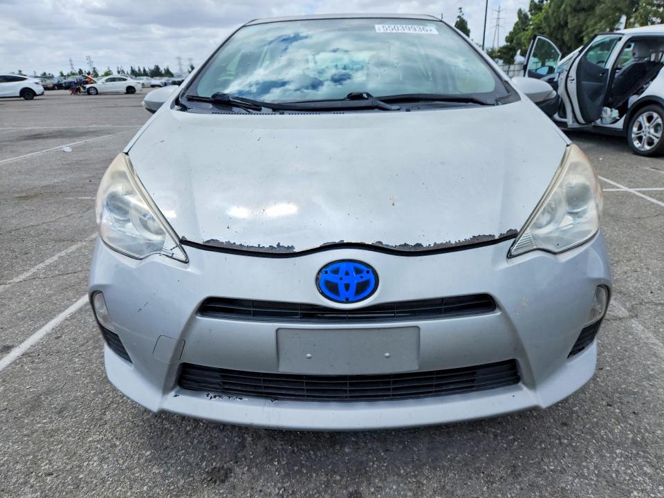 55039936 :رقم المزاد ، JTDKDTB32C1506871 vin ، 2012 Toyota Prius C مزاد بيع