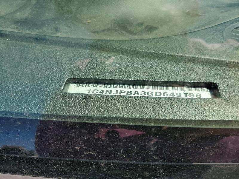 2016 Jeep Patriot მანქანა იყიდება აუქციონზე, vin: 1C4NJPBA3GD649196, აუქციონის ნომერი: 51946636