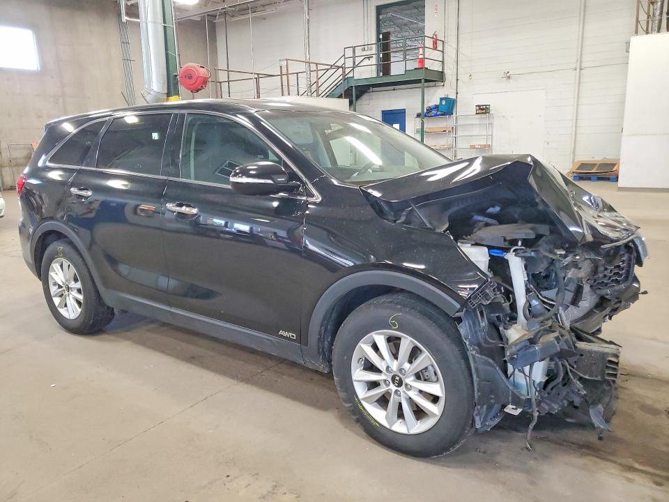 52254876 :رقم المزاد ، 5XYPGDA51KG449986 vin ، 2019 Kia Sorento مزاد بيع