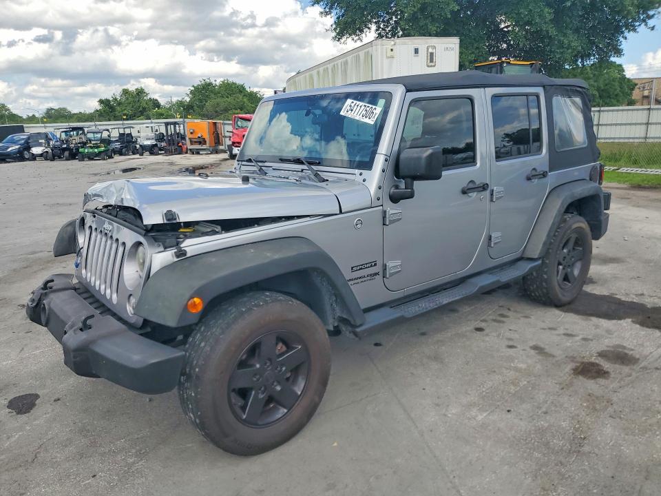 Продажа на аукционе авто 2018 Jeep Wrangler Unlimited, vin: 1C4BJWDG5JL876031, номер лота: 54117506