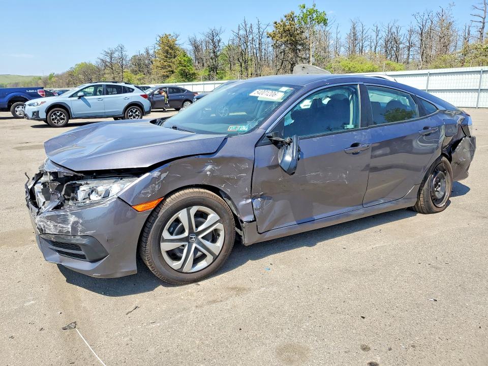 54001206 :رقم المزاد ، 19XFC2F51JE202080 vin ، 2018 Honda Civic مزاد بيع