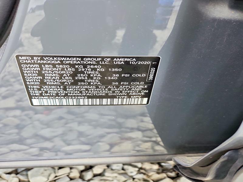 Продажа на аукционе авто 2020 Volkswagen Atlas Cross Sport, vin: 1V2ME2CA0LC232862, номер лота: 53780796