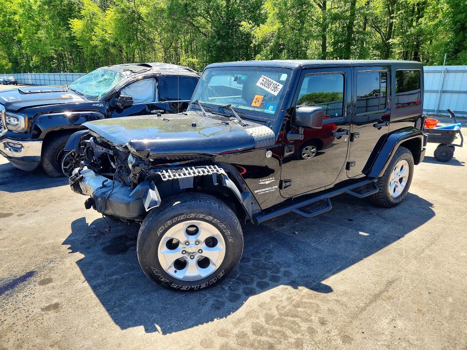 Продажа на аукционе авто 2015 Jeep Wrangler Unlimited, vin: 1C4HJWEG0FL666467, номер лота: 53098196