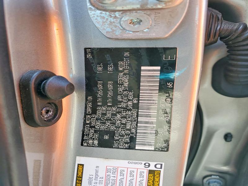 Продаж на аукціоні авто 2020 Lexus Gx, vin: JTJAM7BX6L5244493, номер лоту: 72703945