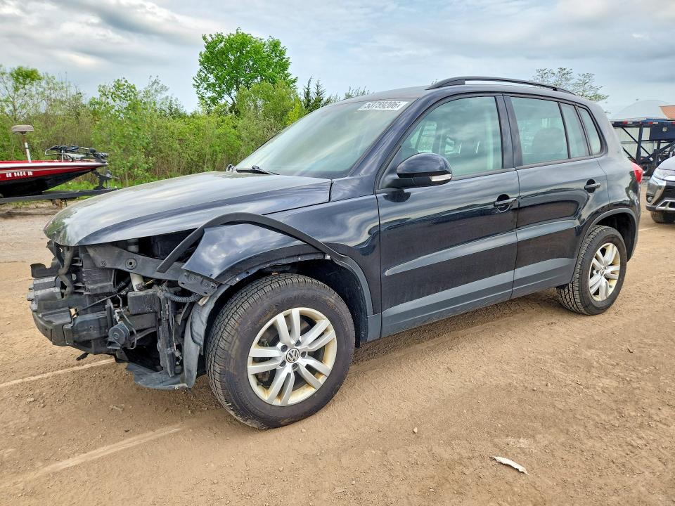Aukcja sprzedaży 2017 Volkswagen Tiguan, vin: WVGBV7AX0HK023532, numer aukcji: 53759206
