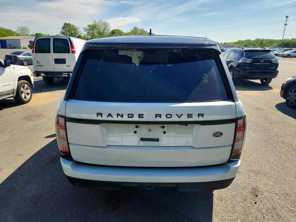 2016 Land Rover Range Rover მანქანა იყიდება აუქციონზე, vin: SALGS2KF9GA246581, აუქციონის ნომერი: 53081016