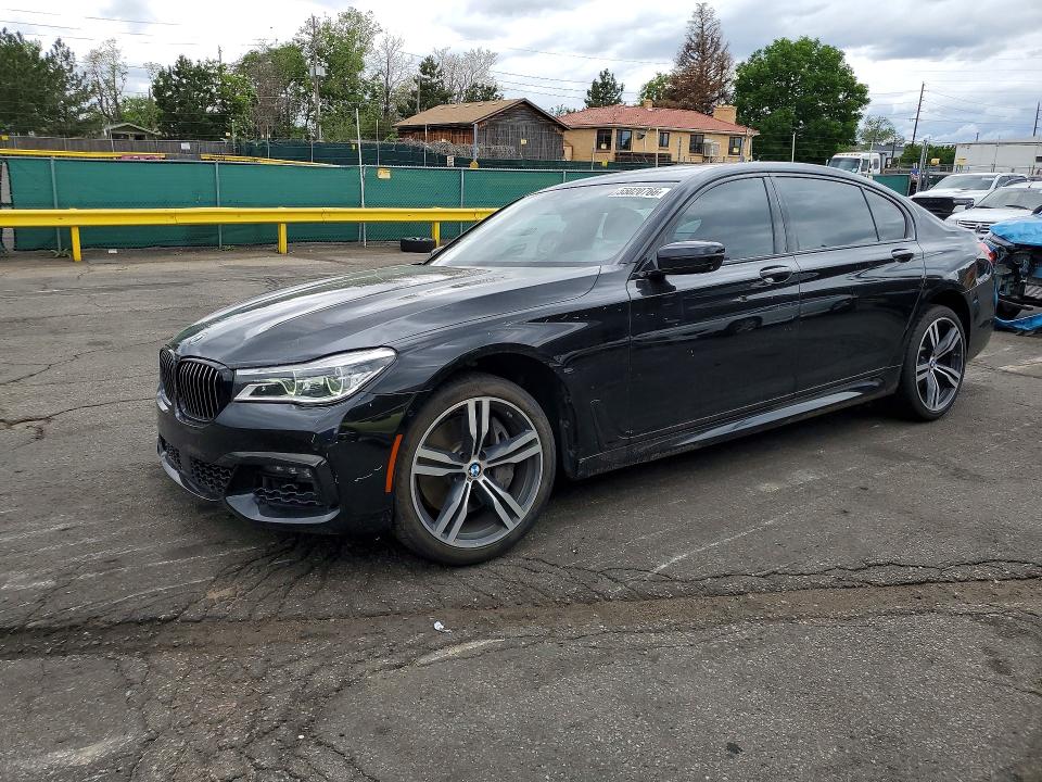 Продаж на аукціоні авто 2017 Bmw 750, vin: WBA7F0C32HGM21673, номер лоту: 55020766