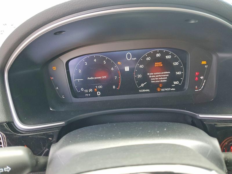 52531076 :رقم المزاد ، 2HGFE1F92RH325279 vin ، 2024 Honda Civic مزاد بيع
