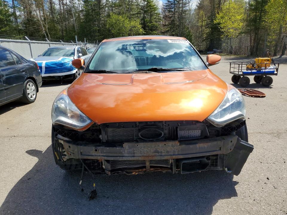 2014 Hyundai Veloster მანქანა იყიდება აუქციონზე, vin: KMHTC6AE9EU210464, აუქციონის ნომერი: 50052716