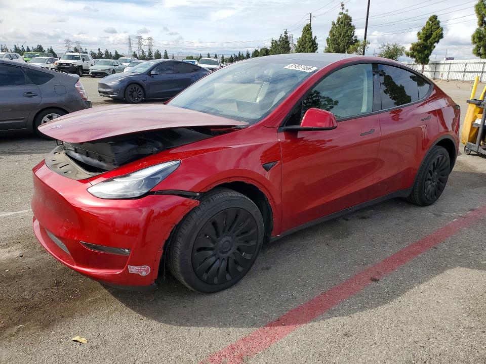 2024 Tesla Model Y მანქანა იყიდება აუქციონზე, vin: 7SAYGDEE3RF067087, აუქციონის ნომერი: 51497106