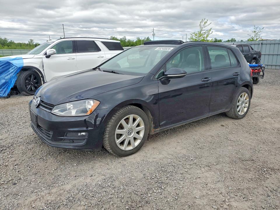 55240826 :رقم المزاد ، 3VWRA7AU3FM078497 vin ، 2015 Volkswagen Golf مزاد بيع