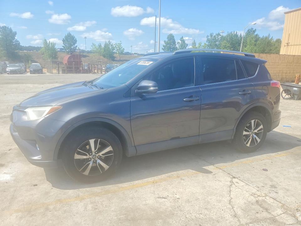 53886256 :رقم المزاد ، 2T3WFREV6HW376372 vin ، 2017 Toyota Rav4 مزاد بيع