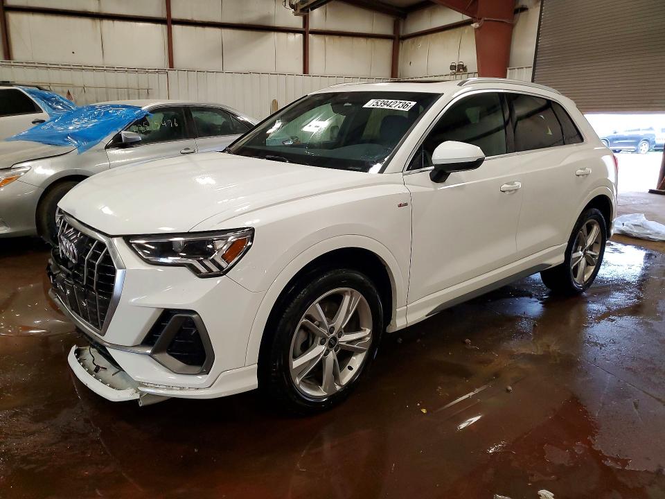 2022 Audi Q3 მანქანა იყიდება აუქციონზე, vin: WA1EECF36N1148286, აუქციონის ნომერი: 53942736