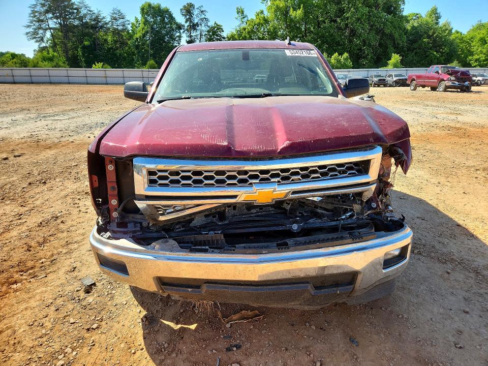 53452166 :رقم المزاد ، 1GCRCREC8EZ323169 vin ، 2014 Chevrolet Silverado مزاد بيع