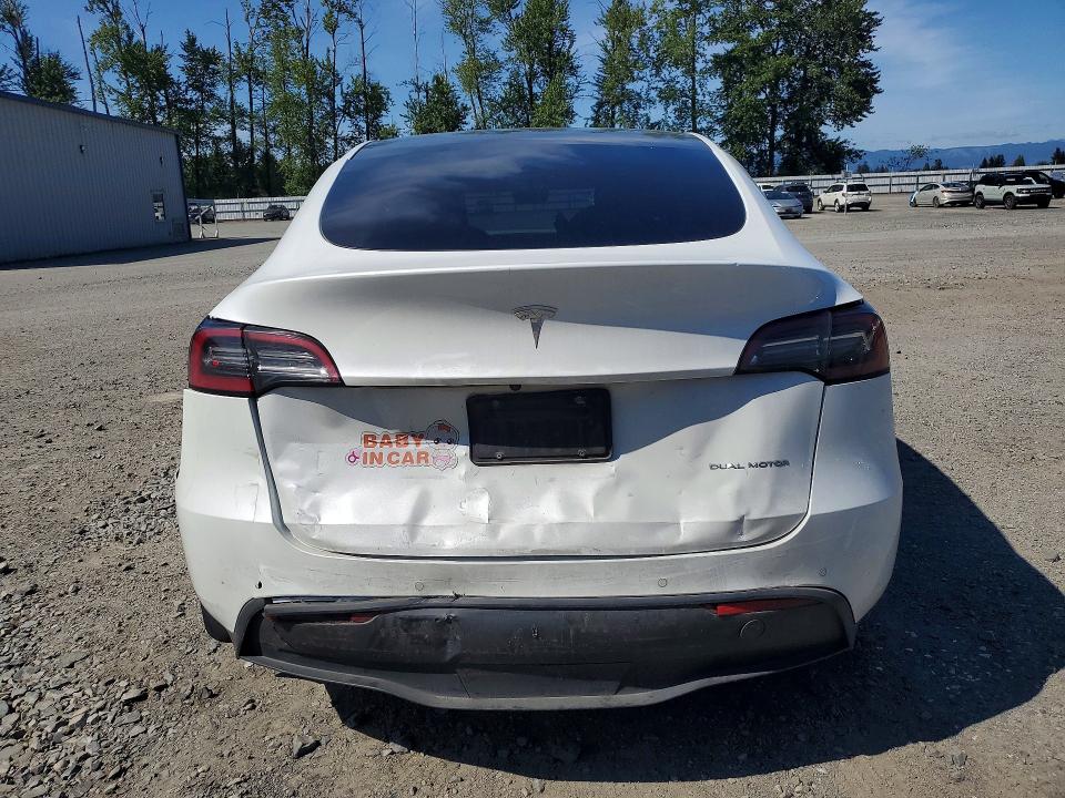 2021 Tesla Model Y მანქანა იყიდება აუქციონზე, vin: 5YJYGAEE9MF237781, აუქციონის ნომერი: 55403516