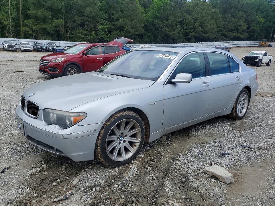 52678316 :رقم المزاد ، WBAGN63473DS45132 vin ، 2003 Bmw 745 مزاد بيع