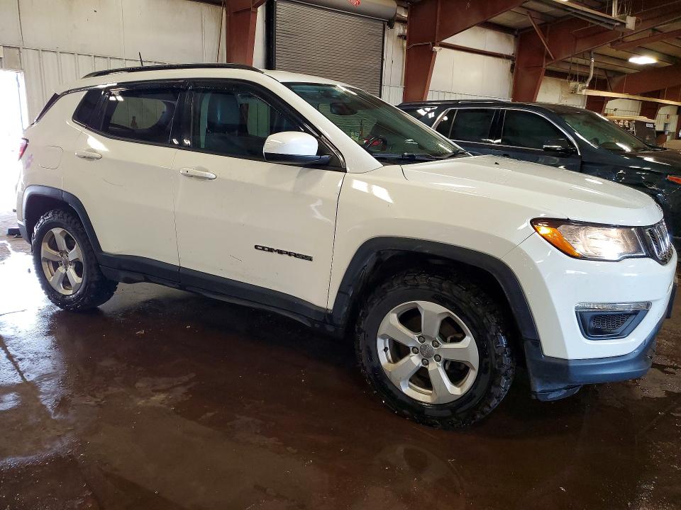 2018 Jeep Compass მანქანა იყიდება აუქციონზე, vin: 3C4NJDBB5JT192660, აუქციონის ნომერი: 55023456