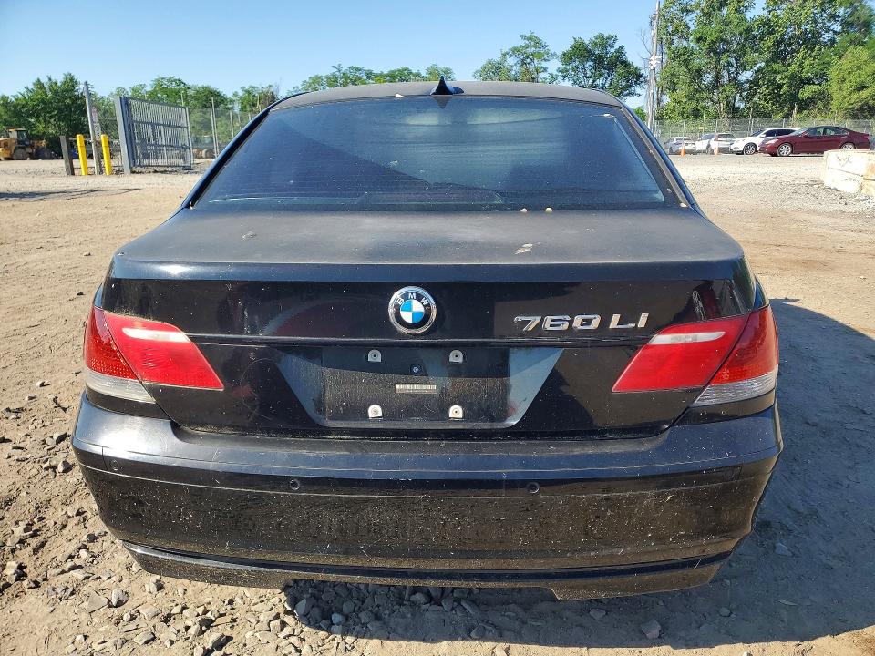 Aukcja sprzedaży 2007 Bmw 760, vin: WBAHN03567DD98748, numer aukcji: 54188196