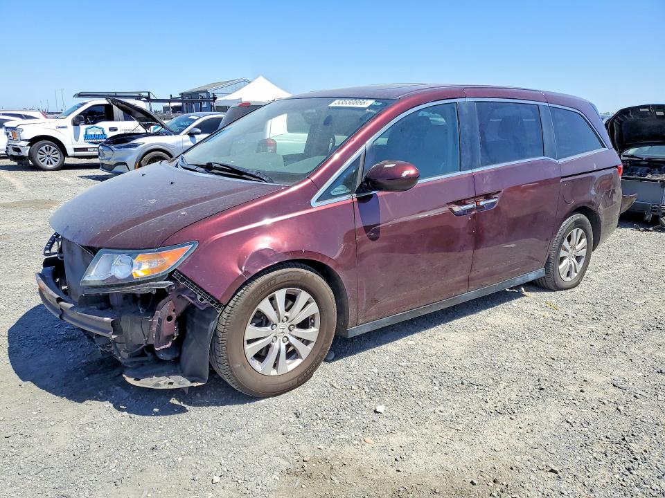 Продажа на аукционе авто 2014 Honda Odyssey, vin: 5FNRL5H64EB135804, номер лота: 53550866