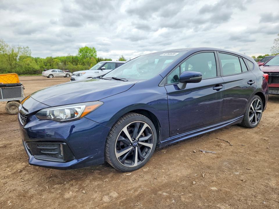 Aukcja sprzedaży 2021 Subaru Impreza, vin: 4S3GTAL63M3703107, numer aukcji: 52760636