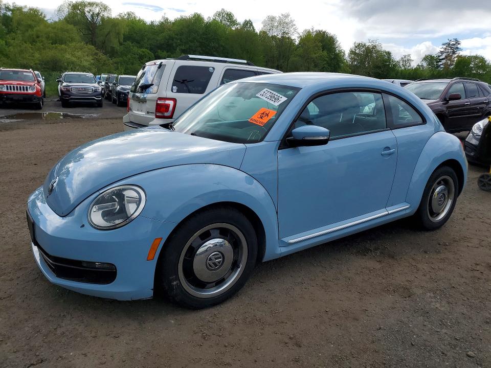 53739696 :رقم المزاد ، 3VWJP7AT7DM611080 vin ، 2013 Volkswagen Beetle مزاد بيع