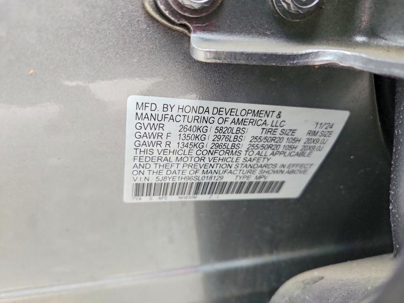 Продаж на аукціоні авто 2025 Acura Mdx, vin: 5J8YE1H96SL018129, номер лоту: 52355656