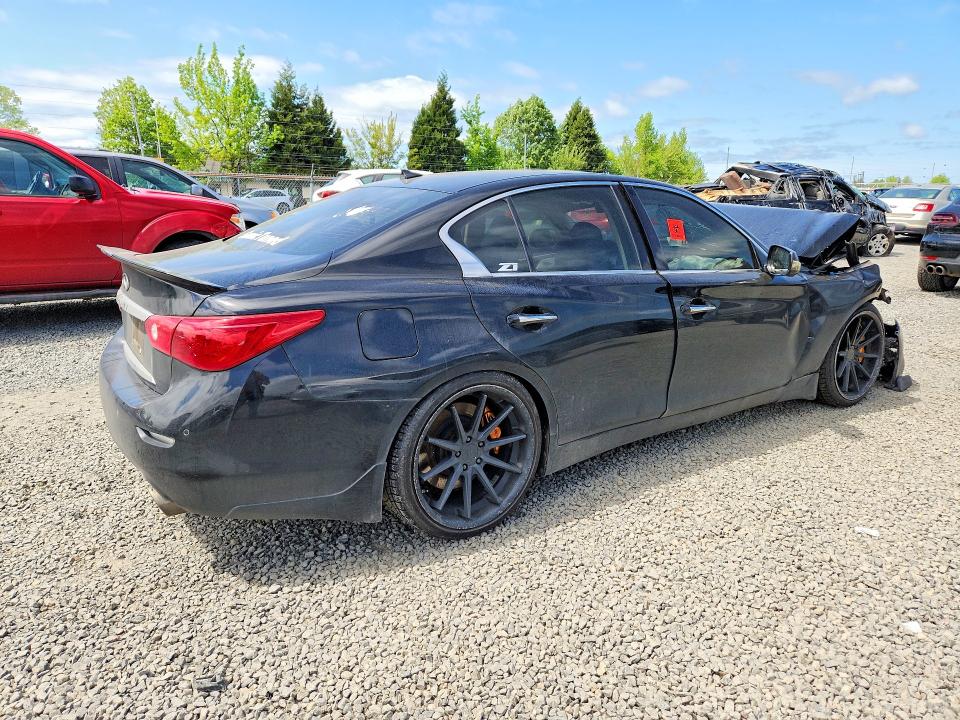 2014 Infiniti Q50 მანქანა იყიდება აუქციონზე, vin: JN1BV7AP2EM671526, აუქციონის ნომერი: 50979246