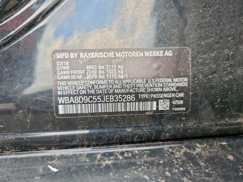 Продажа на аукционе авто 2018 Bmw 330, vin: WBA8D9C55JEB35286, номер лота: 52423256