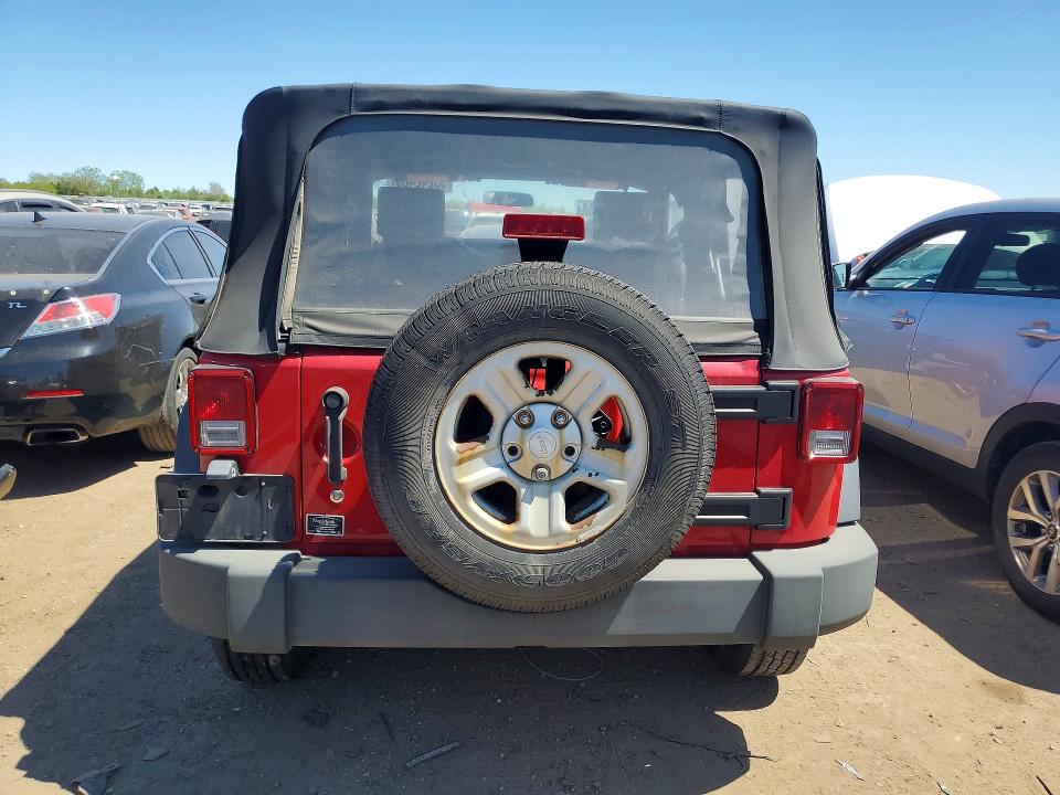 2008 Jeep Wrangler მანქანა იყიდება აუქციონზე, vin: 1J4FA24138L568382, აუქციონის ნომერი: 53242466