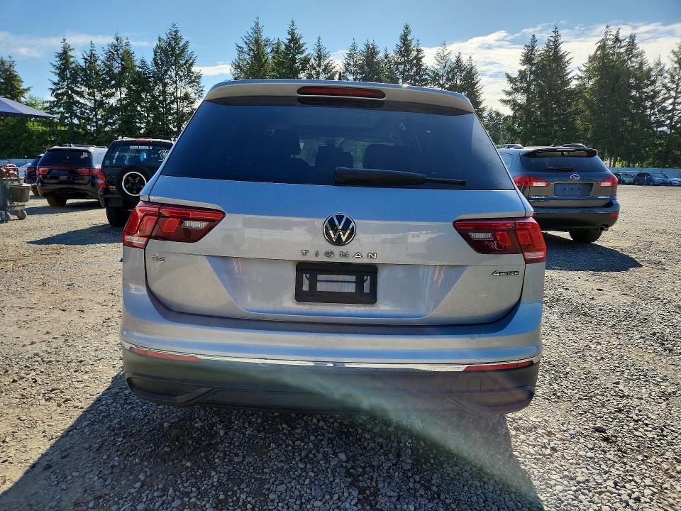 55061696 :رقم المزاد ، 3VV2B7AX0NM146394 vin ، 2022 Volkswagen Tiguan مزاد بيع