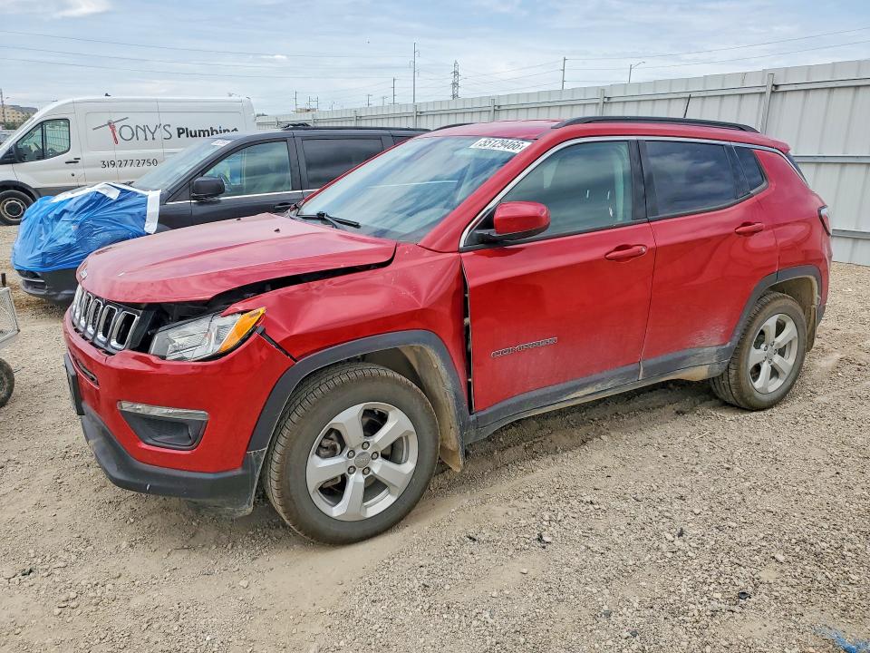 Продаж на аукціоні авто 2018 Jeep Compass, vin: 3C4NJDBB1JT103716, номер лоту: 55129466
