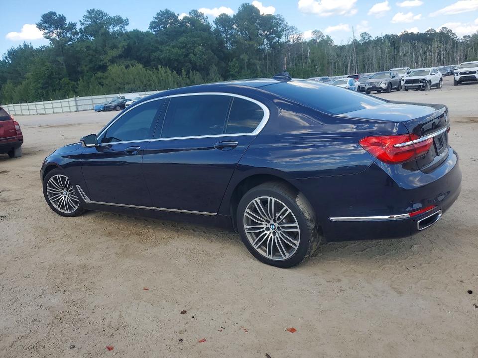 2017 Bmw 740 მანქანა იყიდება აუქციონზე, vin: WBA7E2C36HG741321, აუქციონის ნომერი: 53868446