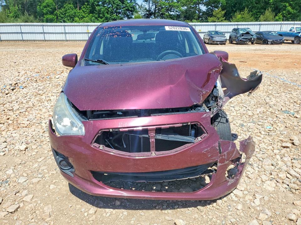 2017 Mitsubishi Mirage მანქანა იყიდება აუქციონზე, vin: ML32F3FJ7HH000280, აუქციონის ნომერი: 52022036