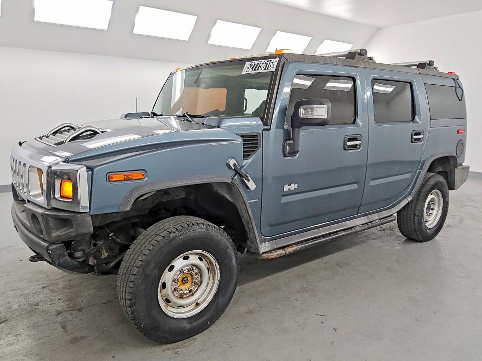 2005 Hummer H2 მანქანა იყიდება აუქციონზე, vin: 5GRGN23U35H100787, აუქციონის ნომერი: 52775616