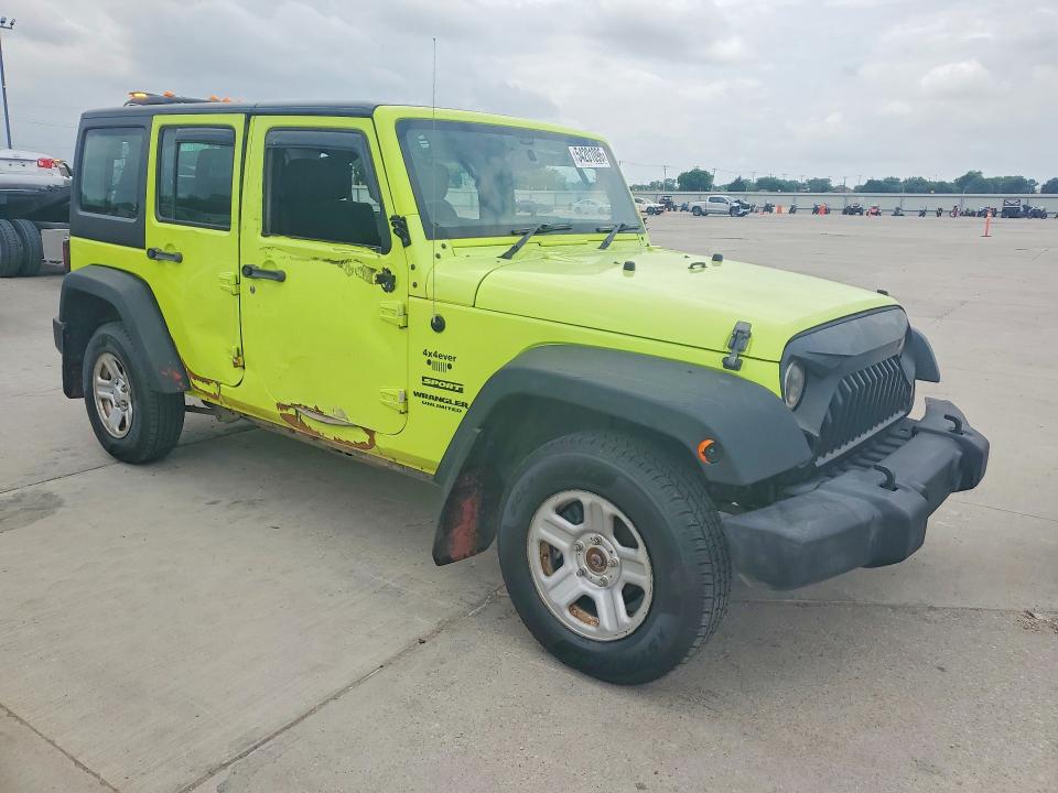 Продажа на аукционе авто 2016 Jeep Wrangler Unlimited, vin: 1C4BJWKG5GL321463, номер лота: 54201096