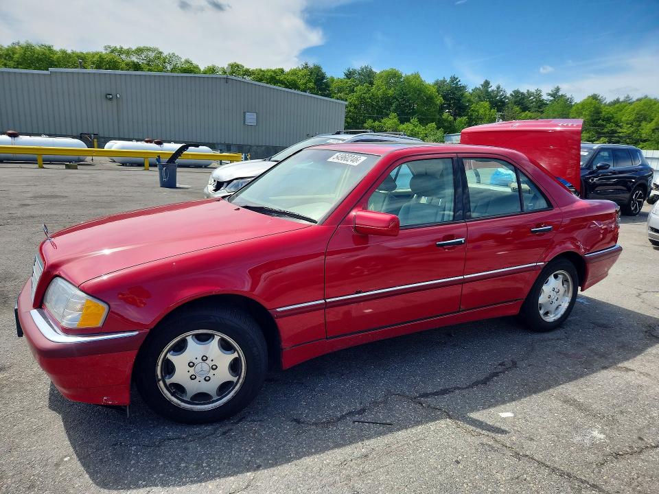 1998 Mercedes-benz C მანქანა იყიდება აუქციონზე, vin: WDBHA29G5WF743768, აუქციონის ნომერი: 54960246