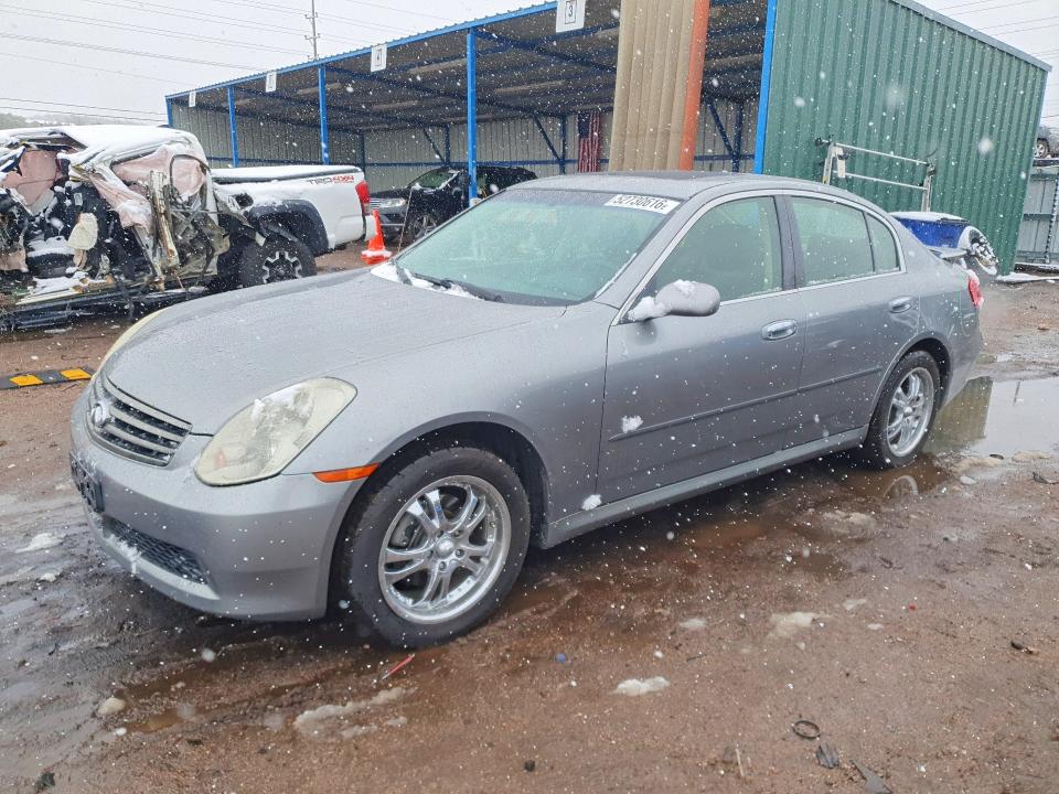 2005 Infiniti G35 მანქანა იყიდება აუქციონზე, vin: JNKCV51F55M309606, აუქციონის ნომერი: 52730616